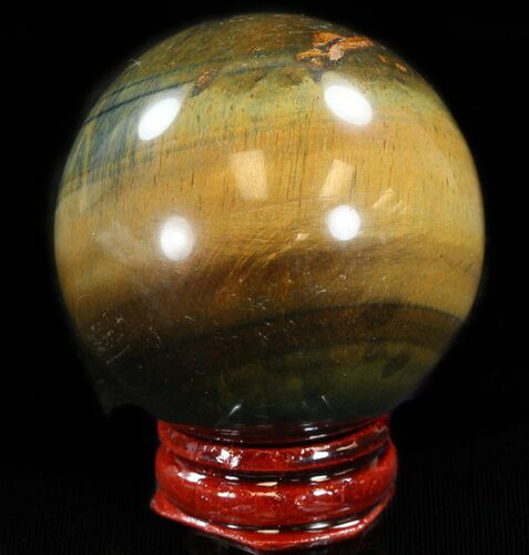 Polished Tiger's Eye Sphere #37695